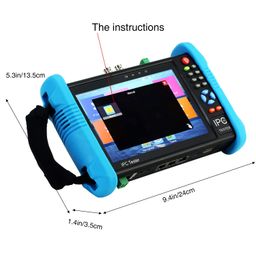 Koolertron Upgraded 7 inch IPS Touch Screen H.265 4K IPC-9800 Plus IP Camera Tester CCTV CVBS Analog Tester Built in WiFi with POE/WIFI/8G TF Card/HDMI Output/RJ45 TDR/Dual Window Test/Firmware image 4