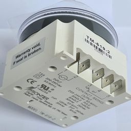 EuroControls Frontier TM619-2 30 Amps Digital Programmable Timer 5 Pin Volt-Free Countdown Program Replaceable Battery X2 Voltage Circuit - ABS (White and Grey) image 4