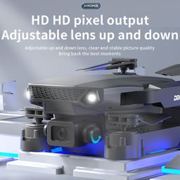 JUGUTEE dRoNe wItH hD DuAl cAmErA BrUsHlEsS MoToR, oNe cLiCk tAkEoFf/lAnDiNg FlIp rOlLiNg gEsTuRe cOnTrOl wI-Fi cAmErA ReMoTe cOnTrOl -X DrOnE (E 88) image 2