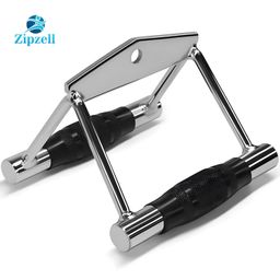 zipzell Zipzell™ Sports Pro-Grip Seated Rowing Handle Bar, Pull Down Weight Lifting Bar, Tricep Curl Bar | LAT Bar, Double D Handle, image 3