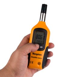 Mengshen Digital Psychrometer - Handheld Temperature and Humidity Meter Gauge with Dew Point and Wet Bulb Temperature - Battery Included, M86 image 4