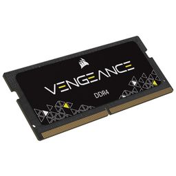 Corsair Vengeance Performance Memory Kit 16GB (1x16GB) DDR4 2666MHz CL18 Unbuffered SODIMM CMSX16GX4M1A2666C18 Black image 2