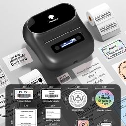 Phomemo M220 Desktop Thermal Label Printers, NewestThermal Label Maker, Multiple Template Font for Home,Office,Business,Organization,Inkless Printer Compatible with Phone &Laptop, 1Year Warranty image 3