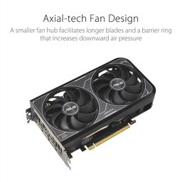 ASUS Dual GeForce RTX 4060 V2 OC Edition (PCIe 4.0, 8GB GDDR6, DLSS 3, HDMI 2.1a, DisplayPort 1.4a, 2-Slot Design, pci_e_x16 Axial-tech Fan Design, 0dB Technology, and More) image 5