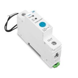 1pcs 63A Smart Energy Meter Single Phase WIFI Kw Hour Measurement Monitoring Smart Home Circuit Breaker Relay Timer TOMZN image 3
