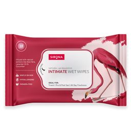 Sirona Intimate Wet Wipes - 10 Wipes image 1