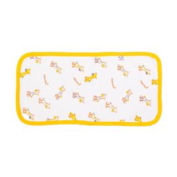 Tinycare Muslin Burp Cloth for Newborn Baby, Lightweight and Absorbent Reusable Napkins (Multi Color Size - 22 Cms X 45 Cms) Pack of 3 image 5