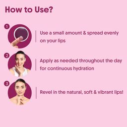 Aravi Organic Beetroot Lip Balm With Beetroots, Shea Butter & Cocoa Butter - For Dry & Chapped Lips Lip - Protection & Nourishment - 8 Gm, Red image 4