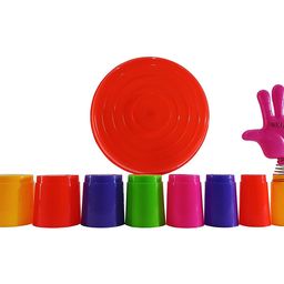 The Viyu Box Imported Plastic Ring Toss Quoits Hoopla Throw Game For Kids(Multicolor) image 4