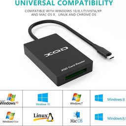 Stela Type C XQD Memory Card Reader,USB C XQD Card Reader, XQD Reader Compatible with G/M Series USB Upgraded Version image 5