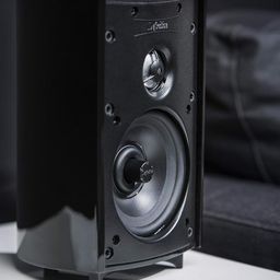 Definitive Technology ProMonitor 800-2-Way Satellite or Bookshelf Speaker for Home Theater Speaker System | Easy Mounting (Single, Black) image 2