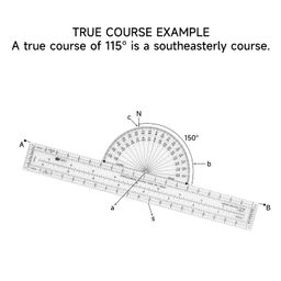 CYA Fixed Plotter Aviation for Flight Pilots, 13 Inch, Plotting Tool, Navigation for VFR Pilots, CFP-1 image 5