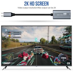 digitpro Audio/Video Capture Card, USB3.0 HDMI to USB C, 4K 1080p60fps Video/Audio Capture with Type-C Adapter Devices for Gaming Live Streaming Video Recorder, for Windows Mac OS System OBS Zoom image 4