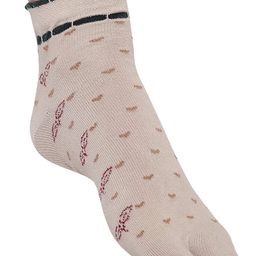 creature Ankle Length Floral Printed Cotton Colorful Thumb Socks For Women/Girls Combo of 5 Pair Free Size image 5