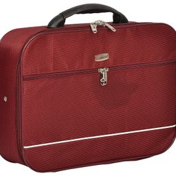 trekker Polyester 32.5 cms Red Softsided Cabin Luggage (CKo-N18RED) image 1