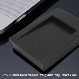 psytfei RFID Card Reader 13.56MHZ Contactless Access Control Card Reader Plug and Play Smart IC Card Reader Writer with USB Interface image 4