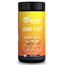 wishnew wellness JOINT FLEX+ | Advanced Joint Support Formula with Glucosamine, Chondroitin & MSM | Enhances Mobility & Flexibility | 90 Tablets for Optimal Joint Health & Wellbeing image 1
