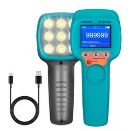 BTMETER Stroboscope Strobe Light Tachometer Non Contact Measure 60-999999 RPM/FPM Velocity Hz with 0.001% Accuracy, Handheld Speedometer Gun DT100B for Car Engine Gear Motor Troubleshoot image 1