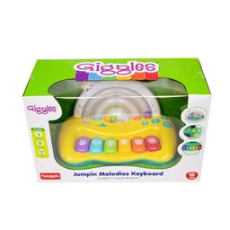 Giggles Funskool Jumpin Melody Keyboard, Musical Toy for Kids With 6 Colorful Keys, Encourages Learning & Development, Fun Activity for Babies, Gift Set for Kid, Age 18+ Months image 5
