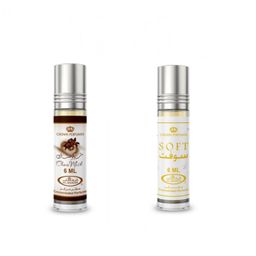 aim emporium AL, Rehab Chocolate Attar and Soft Attar Fresh, Oil 6ml Each, With Easy Apply image 2