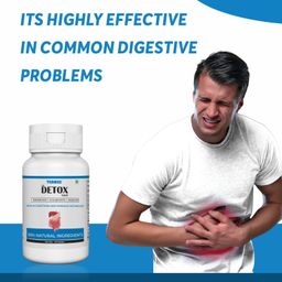 teamex Detox tablets help in digestion an Metabolism 100% natural ingredient | Liver cleanse & detox supplements for men & women | Liver, gallbladder support | 30 tablet image 5