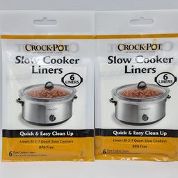 ohio trading 3-7 Quart Premium Crock Pot Slow Cooker Liners 13 IN X 20 IN (Total of 12 with 2 Packages of 6 Each) image 1