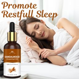 INTIMIFY Sandalwood Essential Oil, Used For Face, Skin, Diffuser, Chandan Oil With Dropper For Soap Making, Bathing 28 Ml (Pack Of 1) image 2
