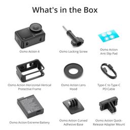 DJI Osmo Action 4 Standard Combo - 4K/120Fps Waterproof Action Digital Camera with A 1/1.3-Inch Sensor, 10-Bit & D-Log M Color Performance, Outdoor Digital Camera for Travel, Biking image 5