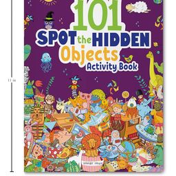101 SPOT the HIDDEN Objects Activity Book image 3