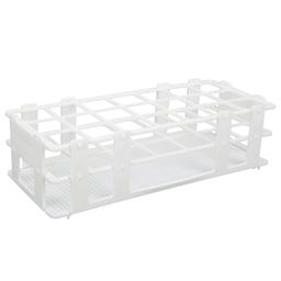 Sturdy Plastic Test Tube Rack with 30mm 21 Hole, Detachable Design, Large Capacity for 21 Tubes for Laboratory Use image 1