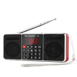 PRUNUS J-288 Portable Radio AM FM with Bluetooth Speaker, Sleep Timer, Power-Saving Display, Ultra-Long Antenna, AUX Input & USB Disk & TF Card MP3 Player, NO Manual Preset image 1