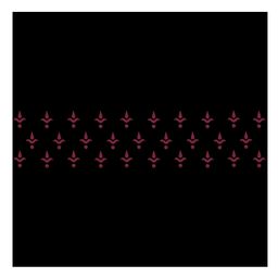 Comet Busters Maroon Abstract Design Bindis | Handcrafted Stick-On Bindis (BV2340) image 3