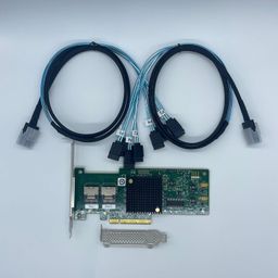sxtaigood 9211-8i 6G SAS HBA LSI FW:P20 IT Mode ZFS FreeNAS unRAID 2* SFF-8087 SATA image 1