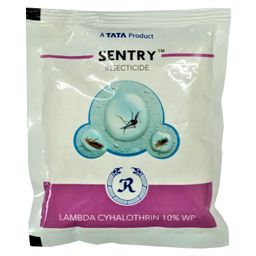 Tata Sentry Lambda Cyhalothrin WP Pest Control for Eradication of Mosquitoes and Crawling Insects (60gm) image 1