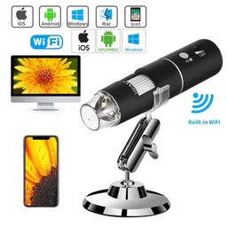 Etzin Wi-Fi Digital Microscope, Supports a Variety of Operating Systems, Android 4,3,iso 8.0 & Windows Vista/7/8/10 & HD Resolution 1920x1080p 100x Magnification Range-(EPL-582IM) image 2