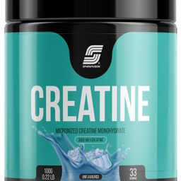 Sparkfusion Micronized Creatine Monohydrate Improve Performance and Strength and Support Workout Recovery | Lab Tested | Fast Recovery (100 g (Pack of 1), Unflavoured) image 1