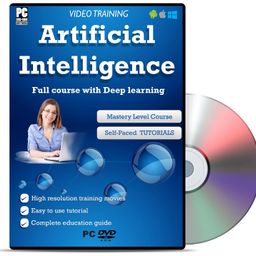 VIDEO TRAINING Mastering Artificial Intelligence - Full Course With Deep Learning (Dvd) Fast Learning Self-Paced Tutorial High Quality Training Videos With Examples Compete With Ai World image 1