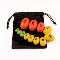 medarchitect Wooden Prader Orchidometer, Prader Balls, Endocrine Rosary for Measuring Testis Scale in Clinic/Hospital, Best Gift for Endocrinologist and Pediatrician image 1