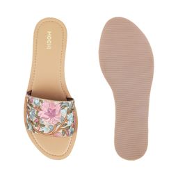 mochi Womens Synthetic Pink Mules (Size (8 UK (41 EU)) image 5