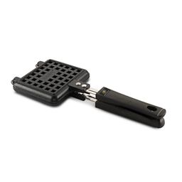 NETIZEN Non Stick Non Electric Cast Iron Waffle Maker for Home, mini waffle maker, mini waffle maker for home, waffle maker gas (Black, Pack of 1) (Waffle Maker) image 1