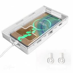 generic FOCUS Cell Phone Lock Box, Portable Jail With 2 Keys, Self-Control Locking Device to Reduce Kids' & Students' Screen Time, Boost Productivity for iPhone, Google image 1