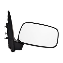 UNO MINDA RV-13005R Shatterproof Glass Rear View Mirror (Black)- Right Hand Side for Maruti Alto LX image 1