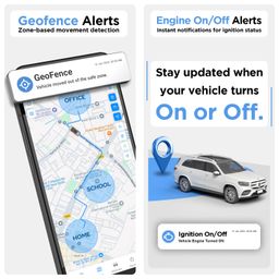 BoldTrack Wired (with 1 Year 4G SIM Free) GPS Tracker for Bike, Car, Scooty | Plug & Play | Playback History | Theft Alarm | Engine On/Off Alert | 1 Year Android & iOS App Subscription image 2
