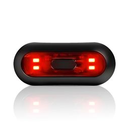OBEROI'S TRADERS Abs Universal Helmet Light/Led with 3 Modes of Flashing | Blinking Strobe Rear Warning Red Safety Night Riding Light USB Charging Cable, Corded Electric image 1