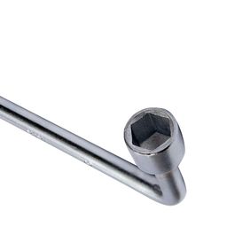 AGRICO TATA L Shaped Socket Spanner Drive | Chrome Vanadium Steel Fully Polished, Fully Hardened & Tempered | For Home, Garage & Industrial Use (1/2 inch Sq. - 500gm, Set of 1) image 2