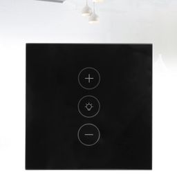 Generic Smart Dimmer Switch, Touch Control Smart Dimmer Switch APP Remote Control for Household for(Black)' image 2
