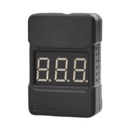 1-8S Battery Tester RC Spare Parts Digital Display 2 in 1 RC Battery Checker image 1