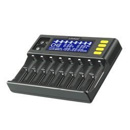 MYADDICTION LII-S8 8 Slots Smart Lithium NiMH Battery Charger for 26650 21700 AA AAA EU | Multipurpose Batteries & Power | Battery Chargers | consumerelectronics image 3