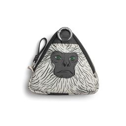 DailyObjects Easy Triangle Pouch | Crafted using Soft-Touch and Water-Repellent Polyester | Polyfill Cushioning Assures Scratch-Free Security | Comes with an O-Ring to Attach Keys, Charms or Wristlets image 2