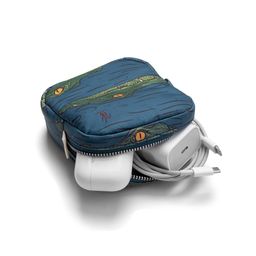 DailyObjects Easy Square Pouch | Crafted Using Soft-Touch and Water-Repellent Polyester | Polyfill Cushioning Assures Scratch-Free Security | Comes with an O-Ring to Attach Keys, Charms or Wristlets image 4